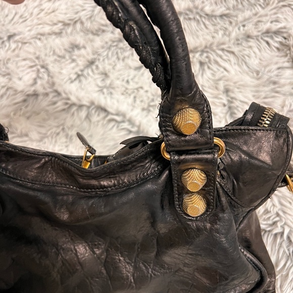 Balenciaga Agneau Giant 12 Gold Hardware Small City Bag - Picture 6 of 9